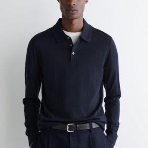 SLIM MERINO WOOL POLO SHIRT