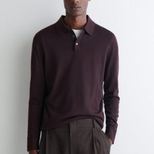 SLIM MERINO WOOL POLO SHIRT