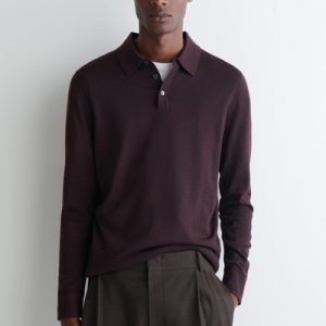 SLIM MERINO WOOL POLO SHIRT