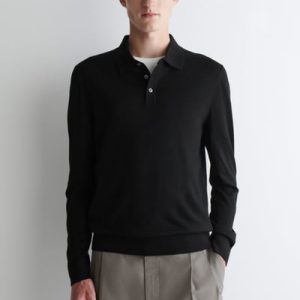 SLIM MERINO WOOL POLO SHIRT