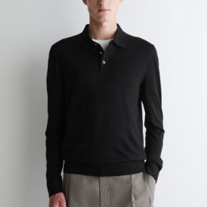 SLIM MERINO WOOL POLO SHIRT