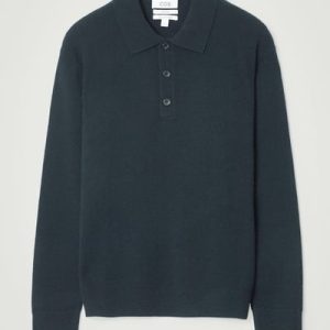 CASHMERE POLO SHIRT