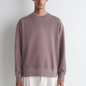 RELAXED WASHED-COTTON SWEATSHIRT
