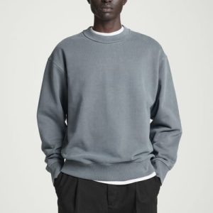 RELAXED WASHED-COTTON SWEATSHIRT