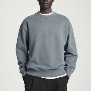 RELAXED WASHED-COTTON SWEATSHIRT