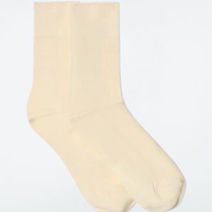 2-PACK RIBBED PANEL SOCKS