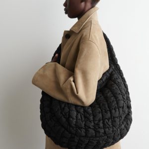 OVERSIZED QUILTED CROSSBODY BAG