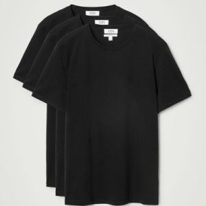 3-PACK REGULAR COTTON T-SHIRTS