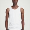 SLIM RIBBED COTTON TANK TOP