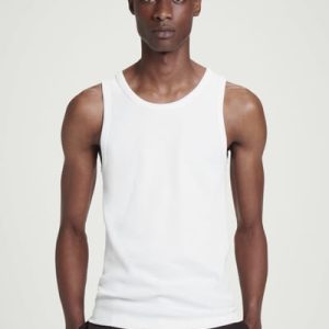SLIM RIBBED COTTON TANK TOP