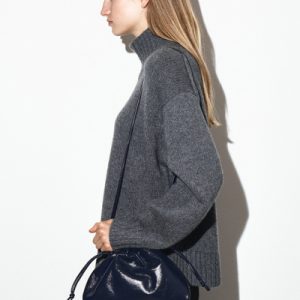 MINI CAVATELLI CLUTCH BAG - LEATHER