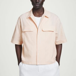 RELAXED FLAP-POCKET UTILITY SHIRT