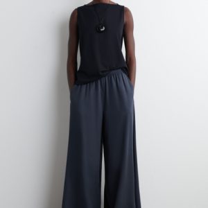 TWILL PALAZZO PANTS