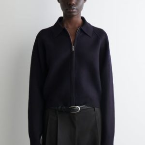 DOUBLE-FACED KNITTED JACKET