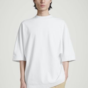 OVERSIZED HEAVYWEIGHT MOCK-NECK T-SHIRT