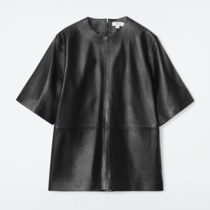 LEATHER T-SHIRT