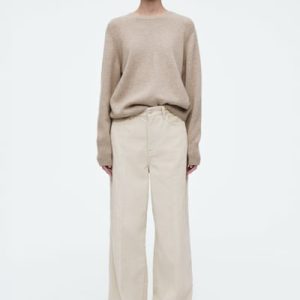 TIDE CORDUROY WIDE-LEG JEANS