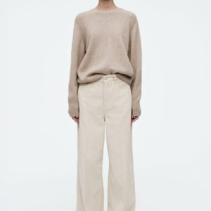 TIDE CORDUROY WIDE-LEG JEANS