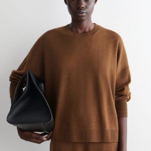 MERINO WOOL CREW-NECK SWEATER