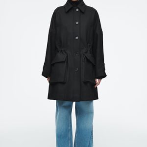 OVERSIZED WOOL WORKWEAR COAT