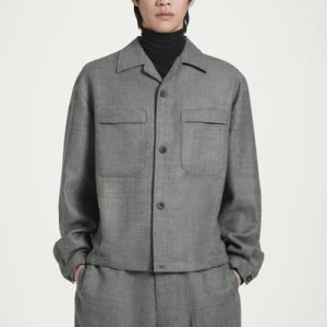 WOOL-FLANNEL OVERSHIRT