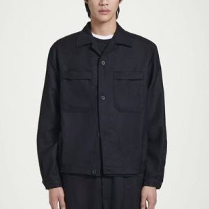 WOOL-FLANNEL OVERSHIRT