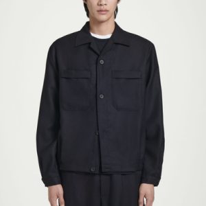 WOOL-FLANNEL OVERSHIRT