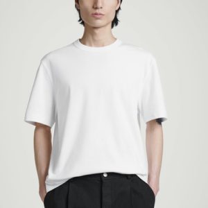 INTERLOCK COTTON CREW-NECK T-SHIRT