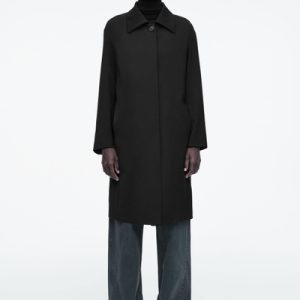 SINGLE-BREASTED CAR COAT