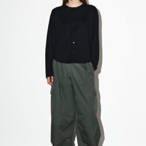 UTILITY BARREL-LEG PANTS
