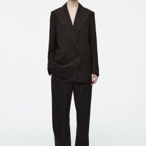 TAILORED FLUID WOOL PANTS