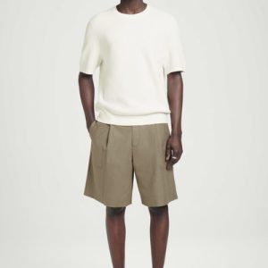 COTTON-TWILL CHINO SHORTS