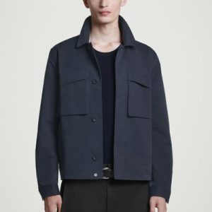 UTILITY COTTON-TWILL OVERSHIRT