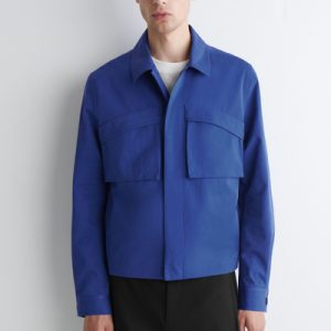 UTILITY COTTON-TWILL OVERSHIRT