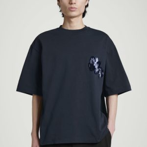 EMBROIDERED-PATCH HEAVYWEIGHT T-SHIRT