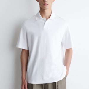 INTERLOCK COTTON POLO SHIRT