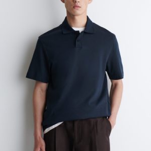 INTERLOCK COTTON POLO SHIRT