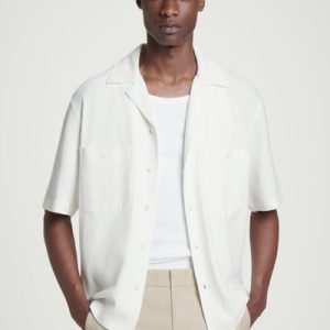 COTTON-SEERSUCKER RESORT SHIRT