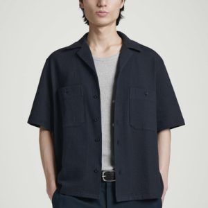 COTTON-SEERSUCKER RESORT SHIRT