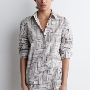 PRINTED COTTON SHIRT