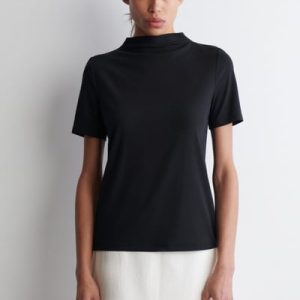 CROPPED JERSEY T-SHIRT