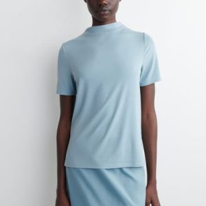 CROPPED JERSEY T-SHIRT