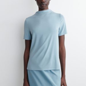 CROPPED JERSEY T-SHIRT