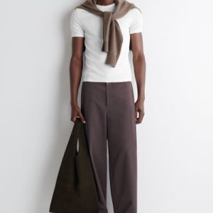 SLOUCHY TOTE - SUEDE