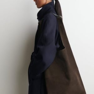 SLOUCHY TOTE - SUEDE