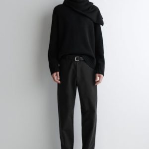 COTTON STRAIGHT-LEG CHINOS