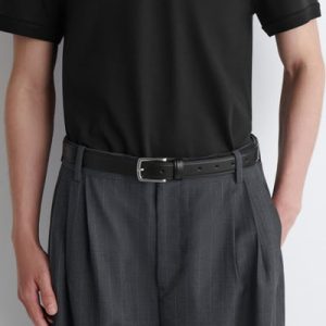 EMBOSSED LEATHER BELT