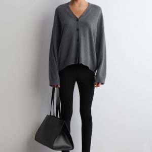 ZIPPED-CUFF LEGGINGS