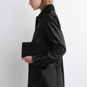 GALLERY CLUTCH BAG - SUEDE