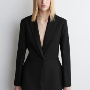 TAILORED PEPLUM BLAZER